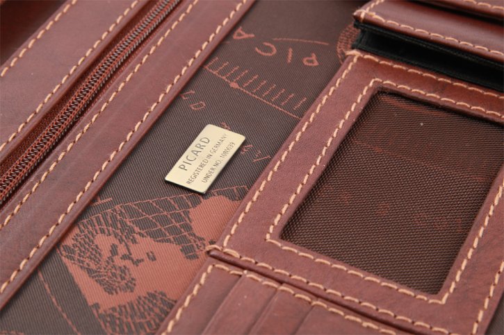 Picard  Toscana Schreibmappe kastanie