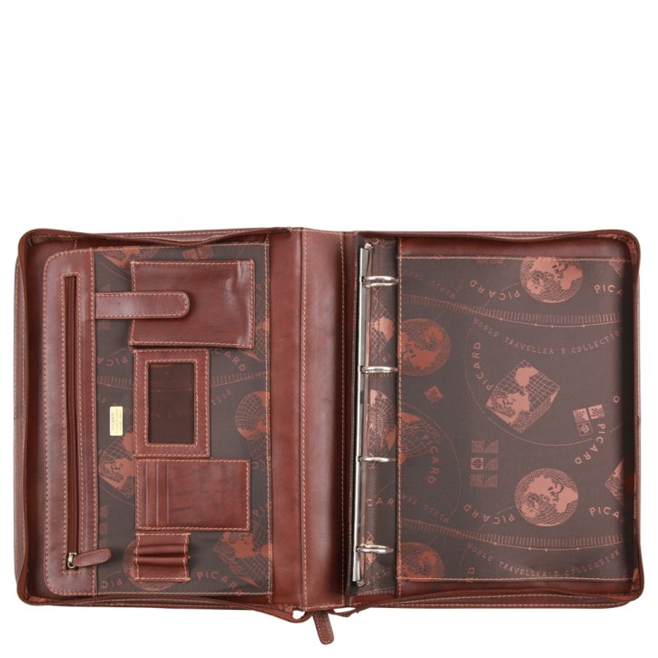 Picard  Toscana Schreibmappe kastanie