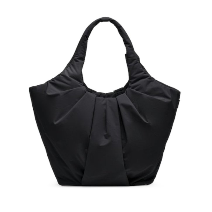 GOTBAG. PLEAT Tote bag black