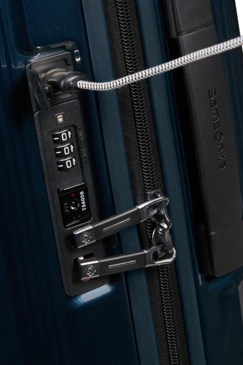Samsonite NUON Spinner 55/20 exp. metallic dark blue