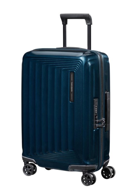 Samsonite NUON Spinner 55/20 exp. metallic dark blue