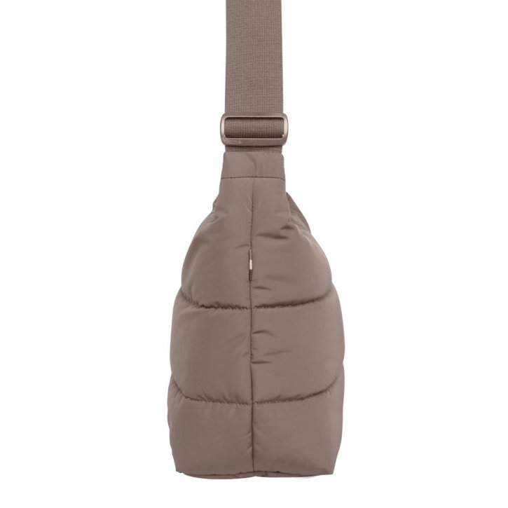 GOTBAG. Puffer Square Bag Large monochrome oyster