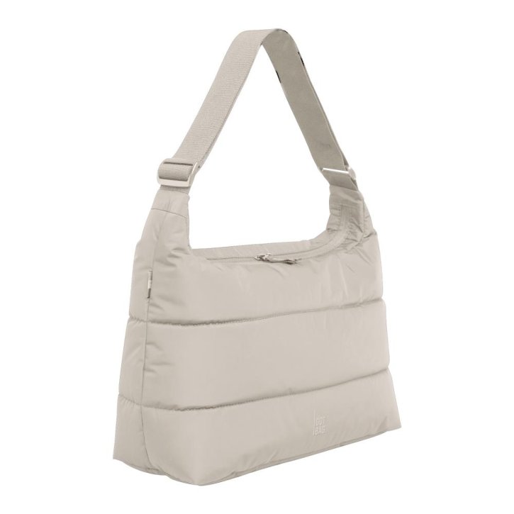 GOTBAG. Puffer Square Bag Large monochrome scallop