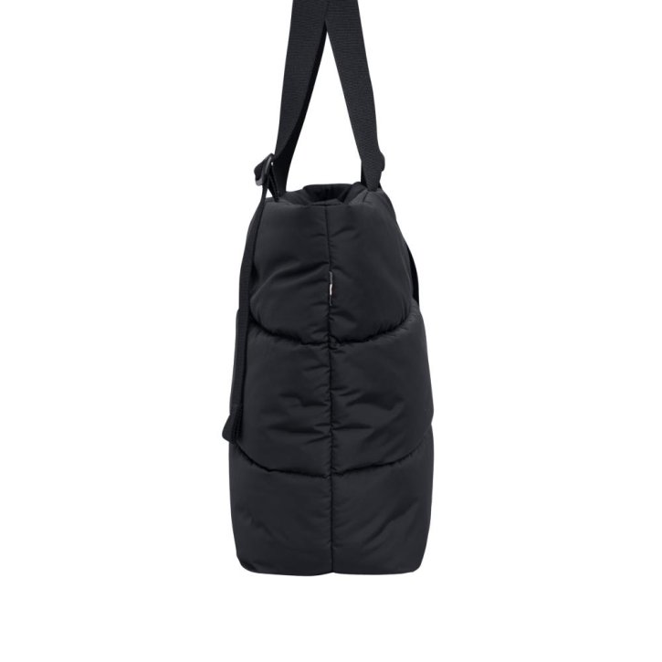  Puffer Tote Bag monochrome black