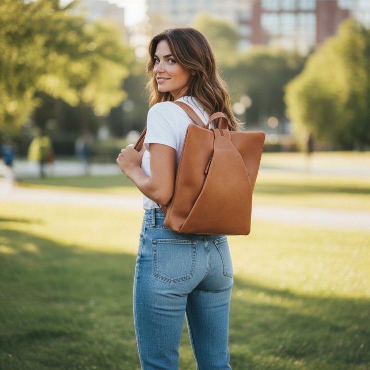 Saccoo Lisa Rucksack cognac