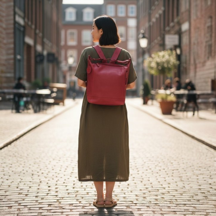 Saccoo Nippon Rucksack red