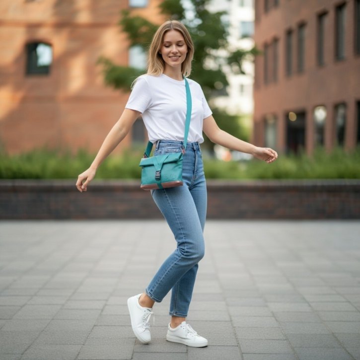 Aunts & Uncles TSU Gürteltasche transformative teal