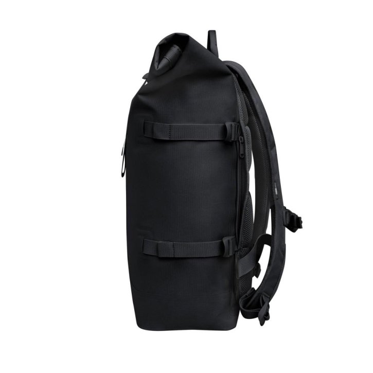 RollTop 2.0 Laptoprucksack monochrome black