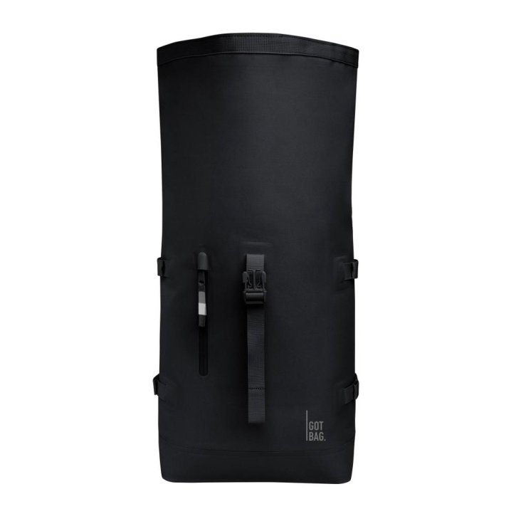 RollTop 2.0 Laptoprucksack monochrome black