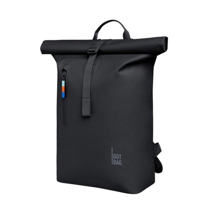 GOTBAG. RollTop lite 2.0 Laptoprucksack monochrome black