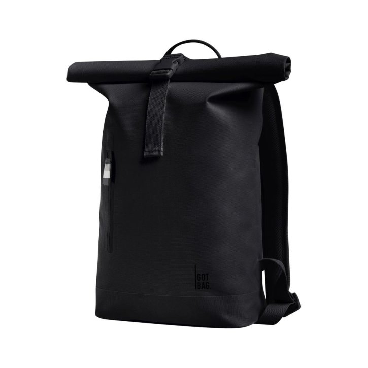 GOTBAG. RollTop small  monochrome black