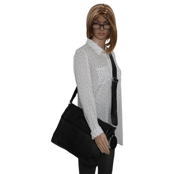 Saccoo Satipo Umhängetasche black