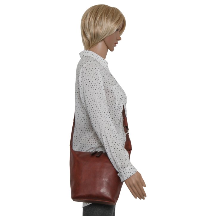 Saccoo BONAIRE S Beuteltasche choco