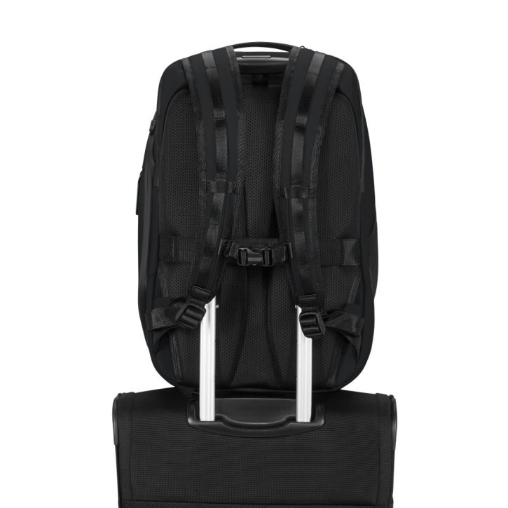 Samsonite ACTIVE ROAD Lapt. Overnight Backpack 25l  black