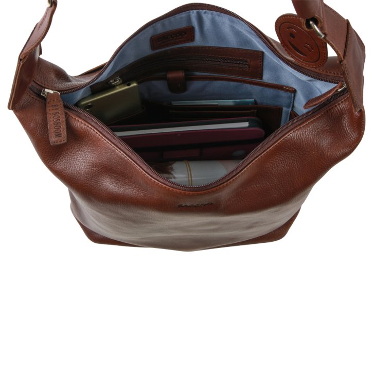 Saccoo Bonaire Beuteltasche brown