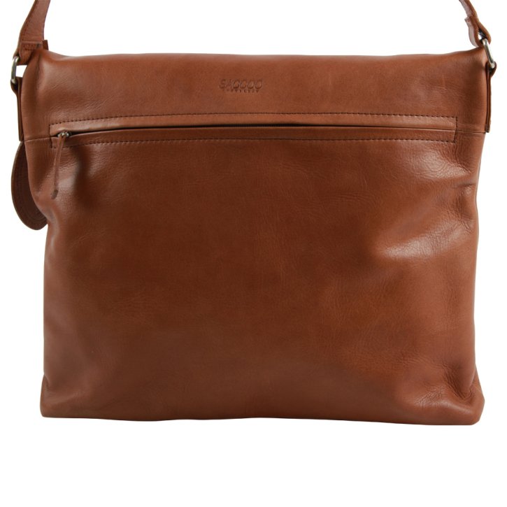 Saccoo Satipo Umhängetasche cognac