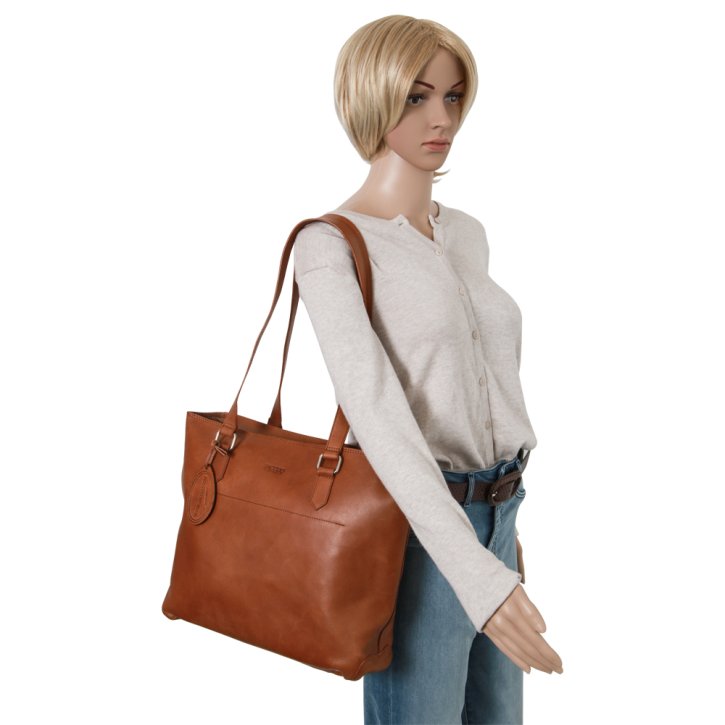 Saccoo Rubia Shopper cognac