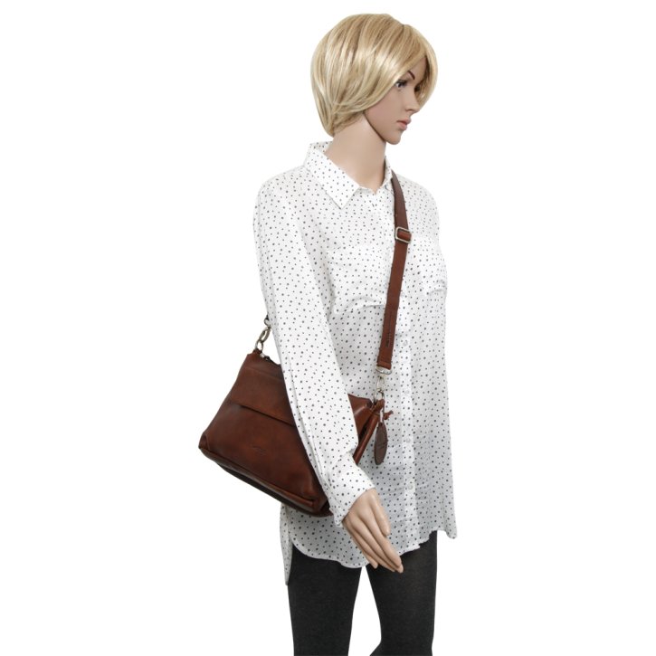 Saccoo Arani Schultertasche brown