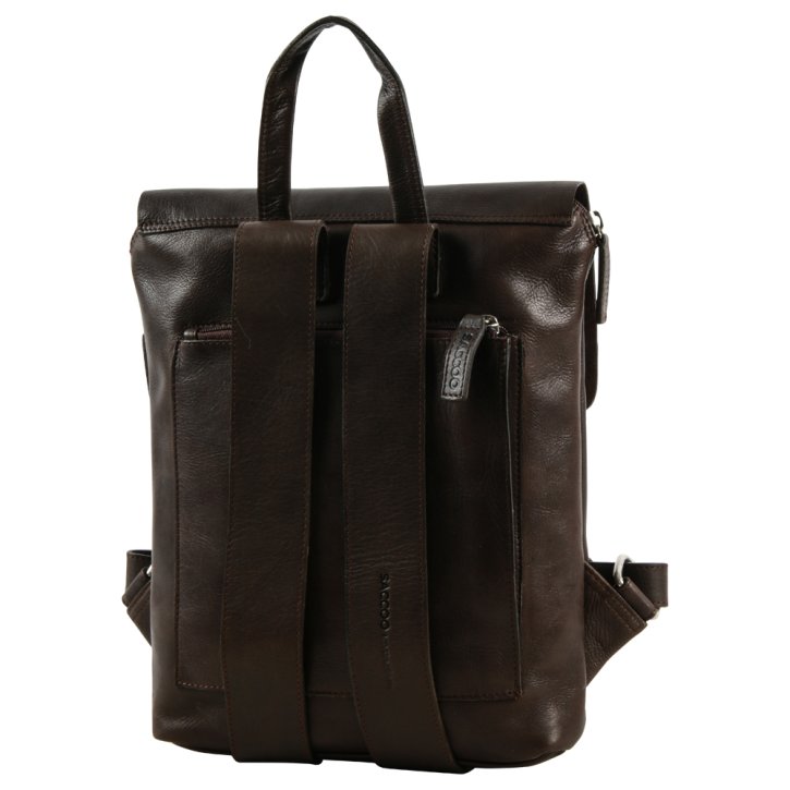 Saccoo Sica M Rucksack dark coffee