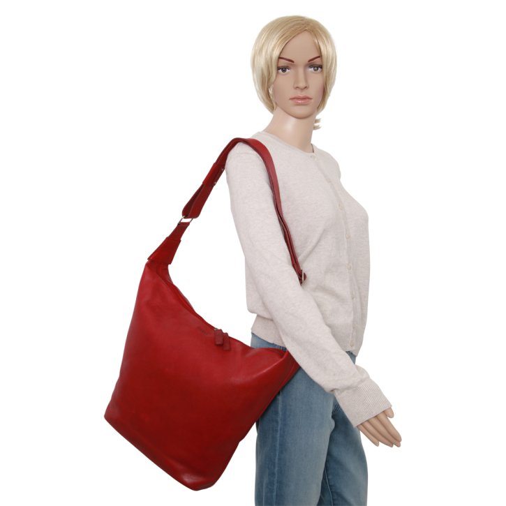 Saccoo Bonaire  L Beuteltasche red