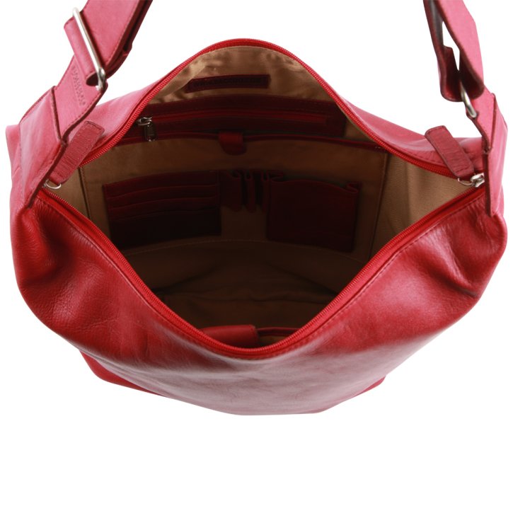 Saccoo Bonaire  L Beuteltasche red