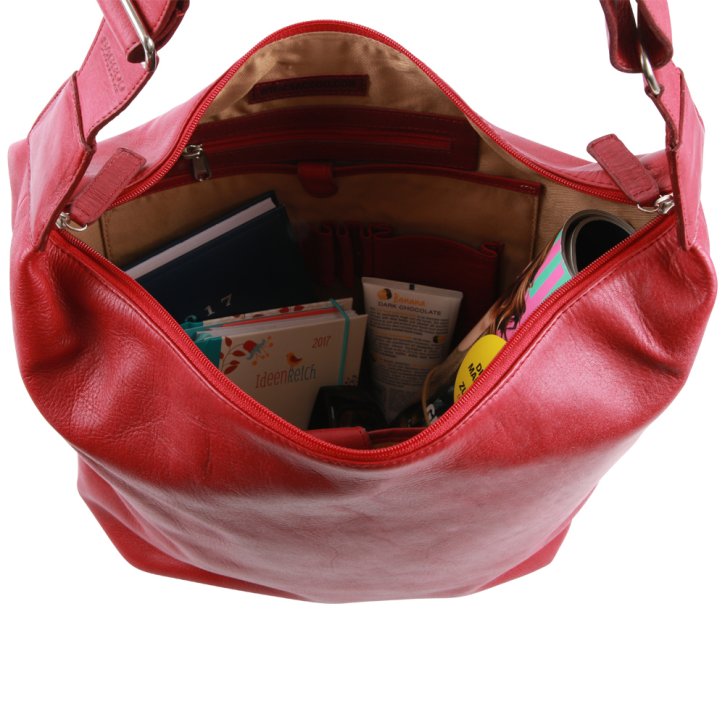 Saccoo Bonaire  L Beuteltasche red