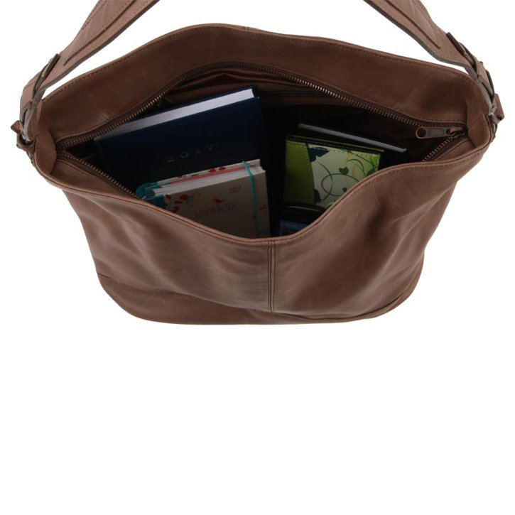Saccoo Gamas Schultertasche brown