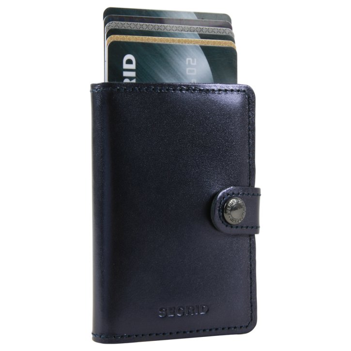 Secrid Miniwallet metallic blue