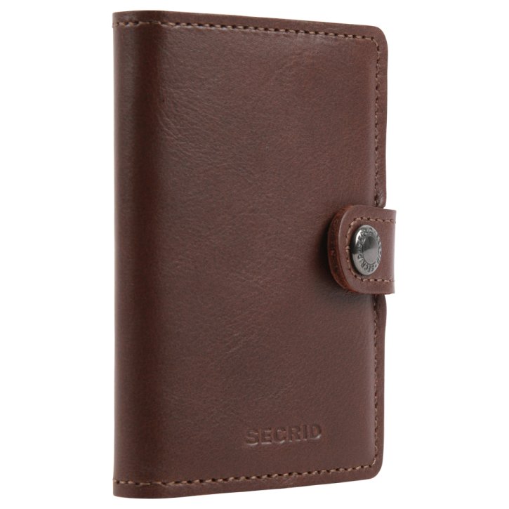 Miniwallet dark brown