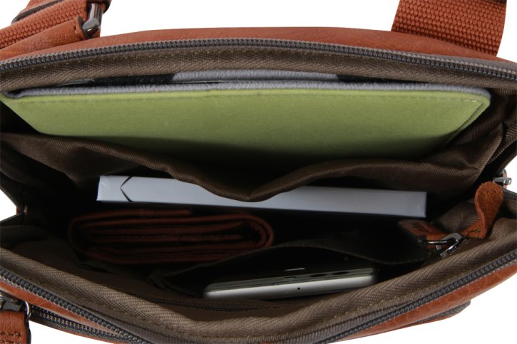 Strellson Hyde park brian Umhängetasche xsvz cognac