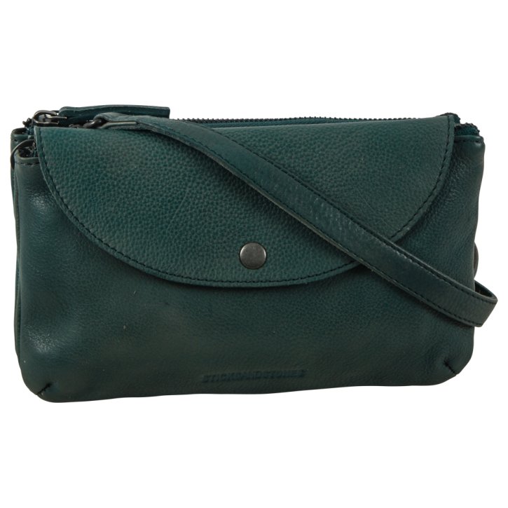 STICKS & STONES Bermuda bag cognac