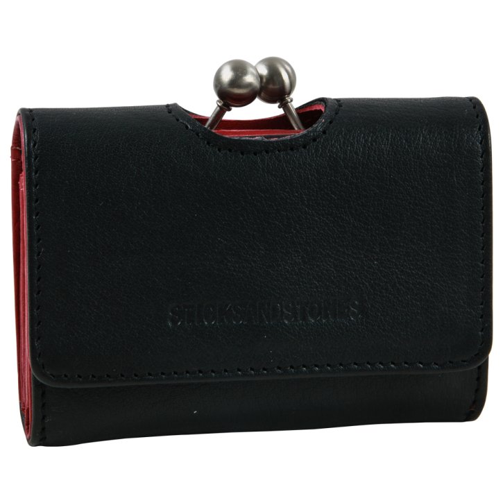 STICKS & STONES Biarritz wallet black