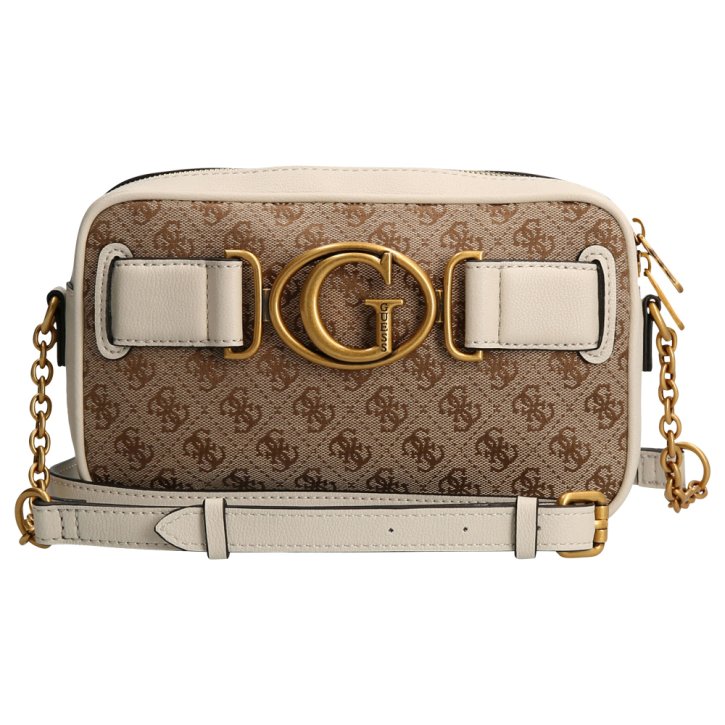 Guess AVIANA camera bag latte stone