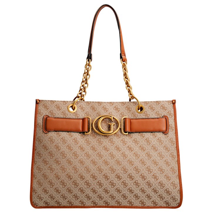 Guess AVIANA Tote Bag  latte/ cognac