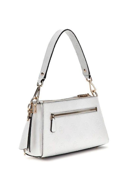 Guess JENA GIRLFRIEND shoulder bag S white logo