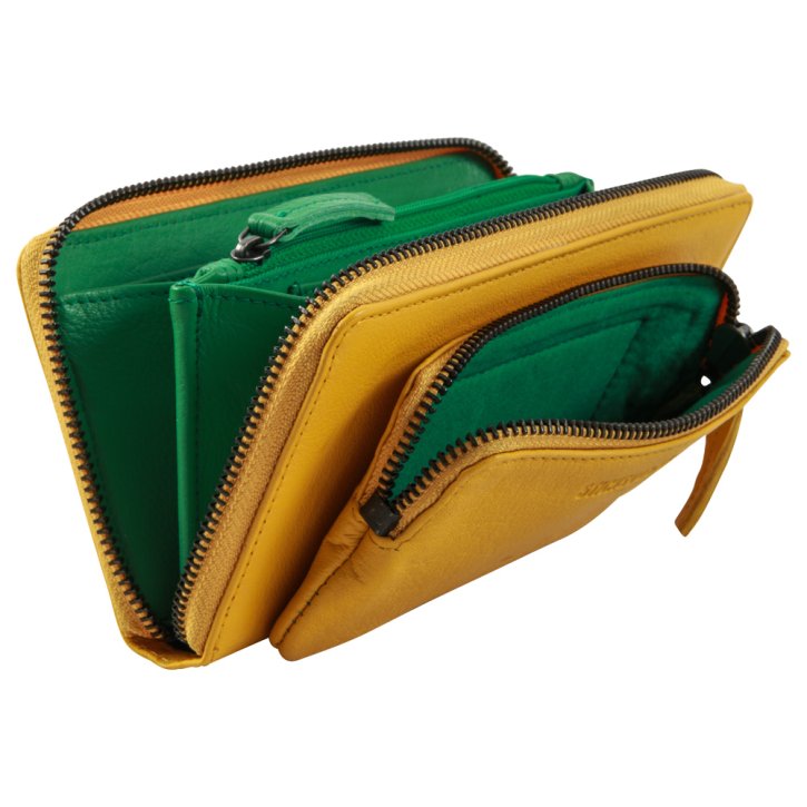 STICKS & STONES California wallet yellow