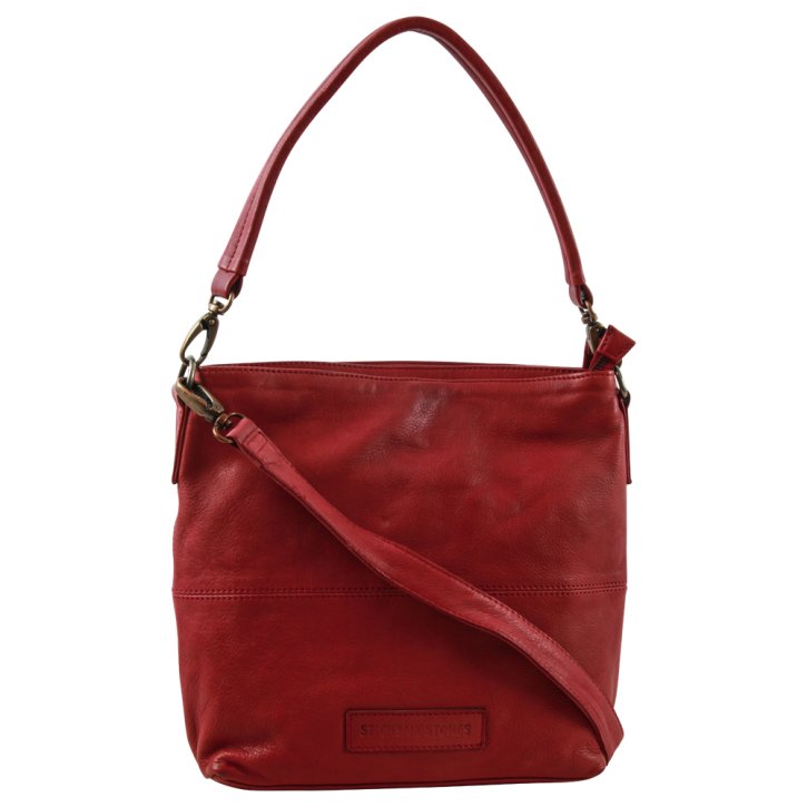 STICKS & STONES New Amsterdam bag red