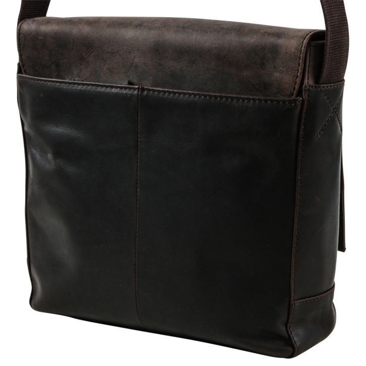 Strellson brick lane jeremy shoulderbag dark brown