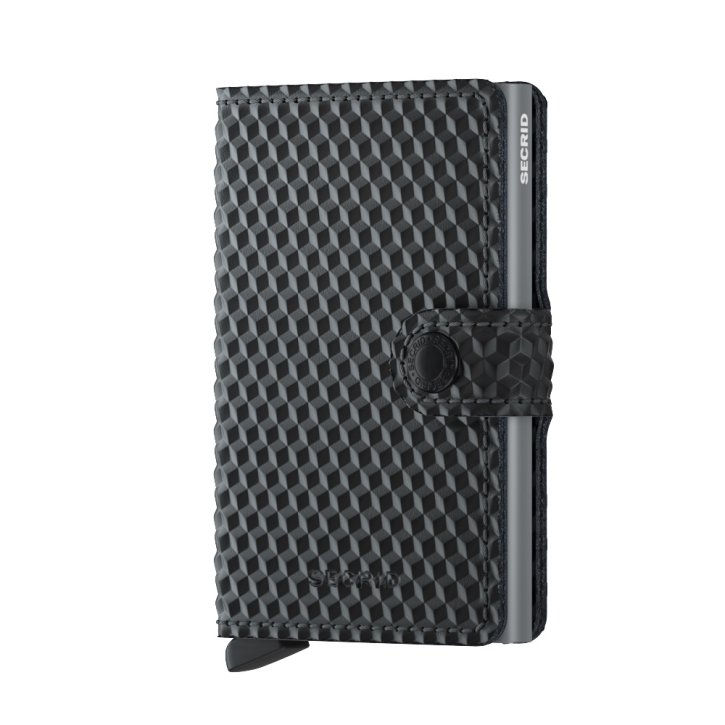 Secrid Miniwallet cubic black-titanium