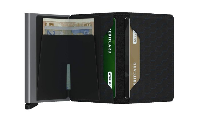 Secrid Slimwallet optical black Titanium
