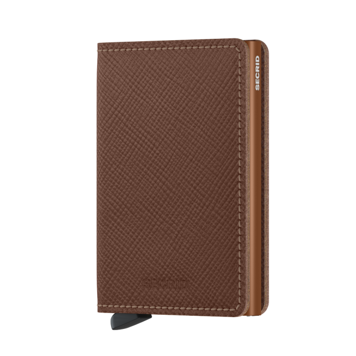 Secrid Slimwallet Saffiano Caramel