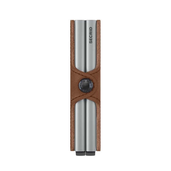 Secrid Twinwallet vintage cognac silver