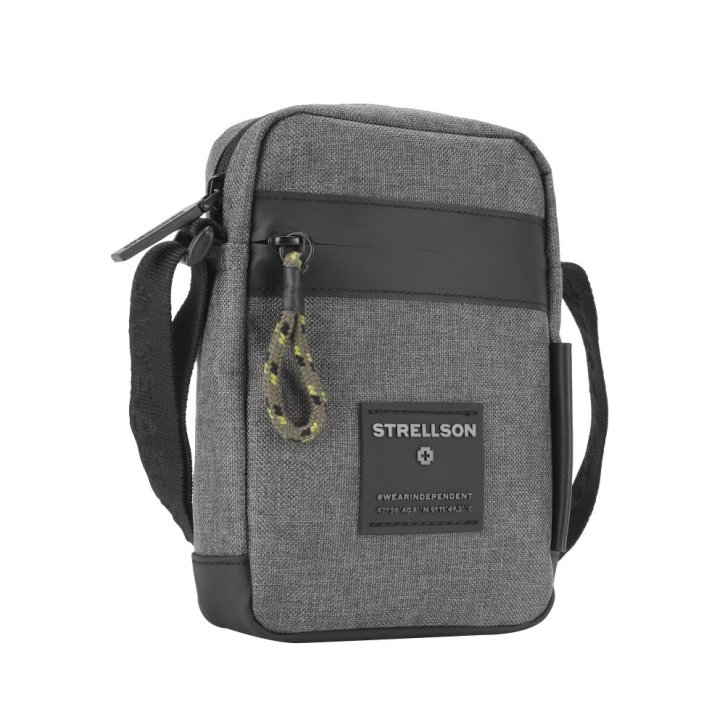 Strellson Northwood Clint shoulder bag dark grey