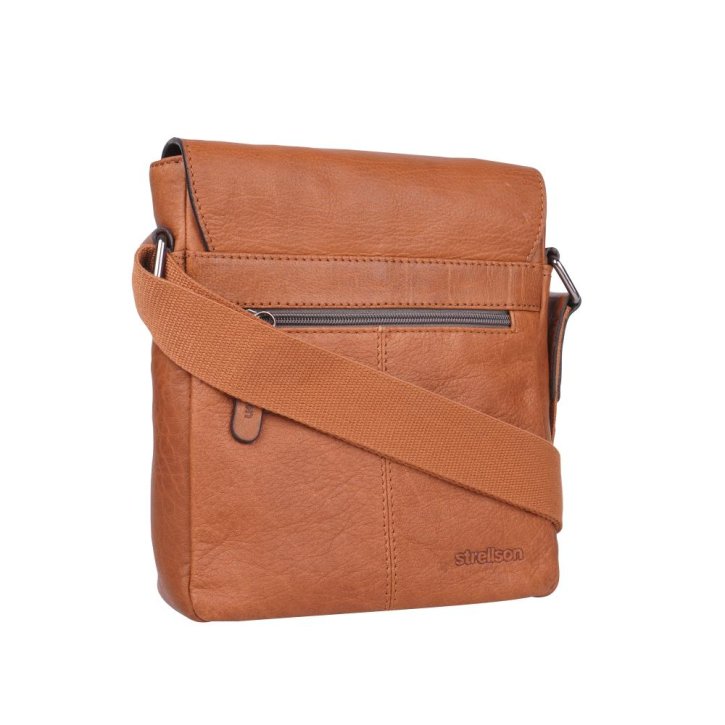 Strellson hyde park jeremy shoulderbag xsvf cognac