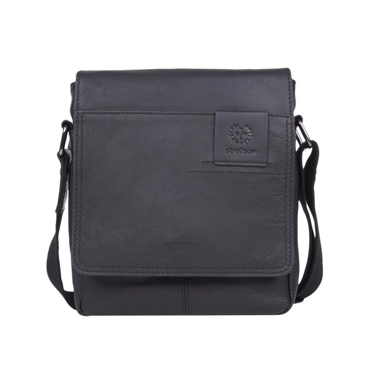 Strellson hyde park jeremy shoulderbag xsvf black