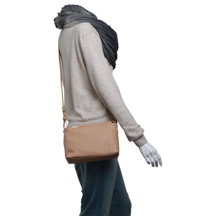 Bree Tana 1 cross shoulder toffee