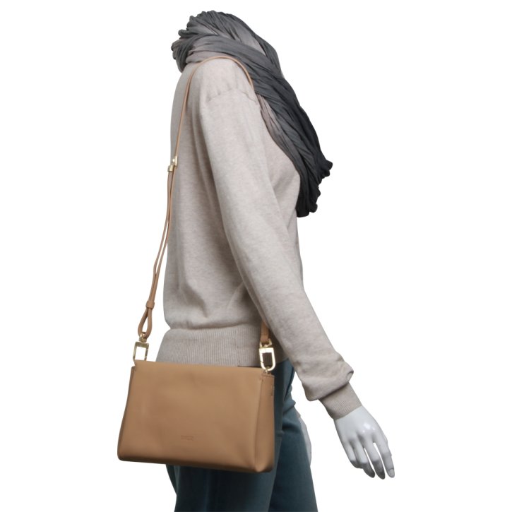 Bree Pure 14 cross shoulder S toffee