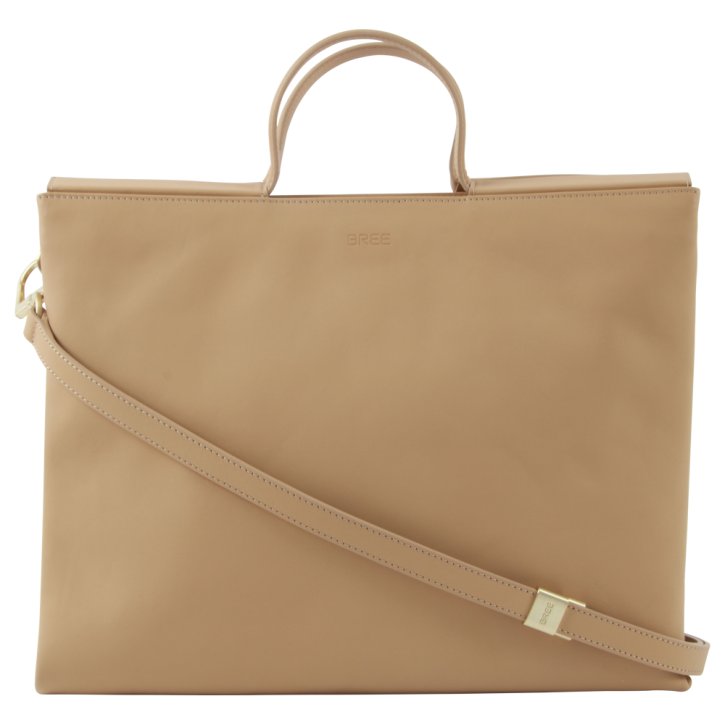 BREE Pure 13 laptop bag toffee