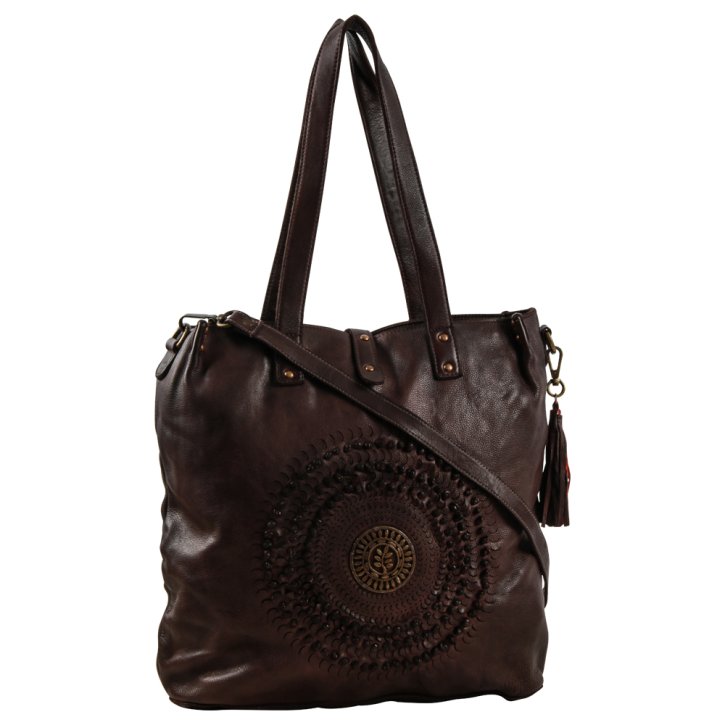 Taschendieb Wien SONNENFELSGASSE 2 shoulder bag L chocolat fondent