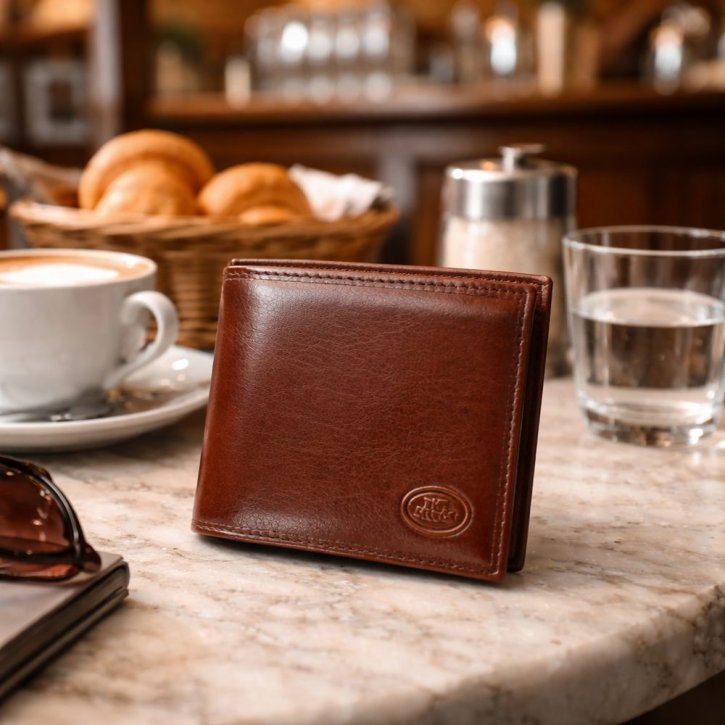 the bridge Scheintasche marrone